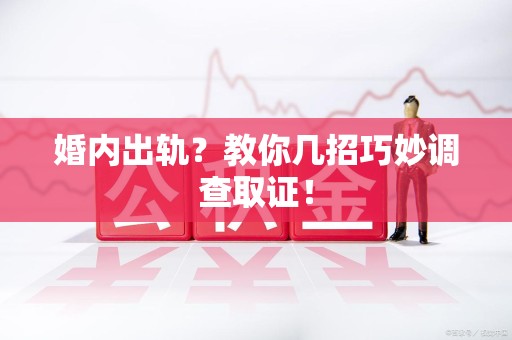 信丰婚内出轨？教你几招巧妙调查取证！